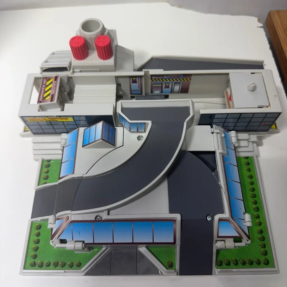 Galoob Micro Machines Double Takes Wheel Works Playset incomplete in Box